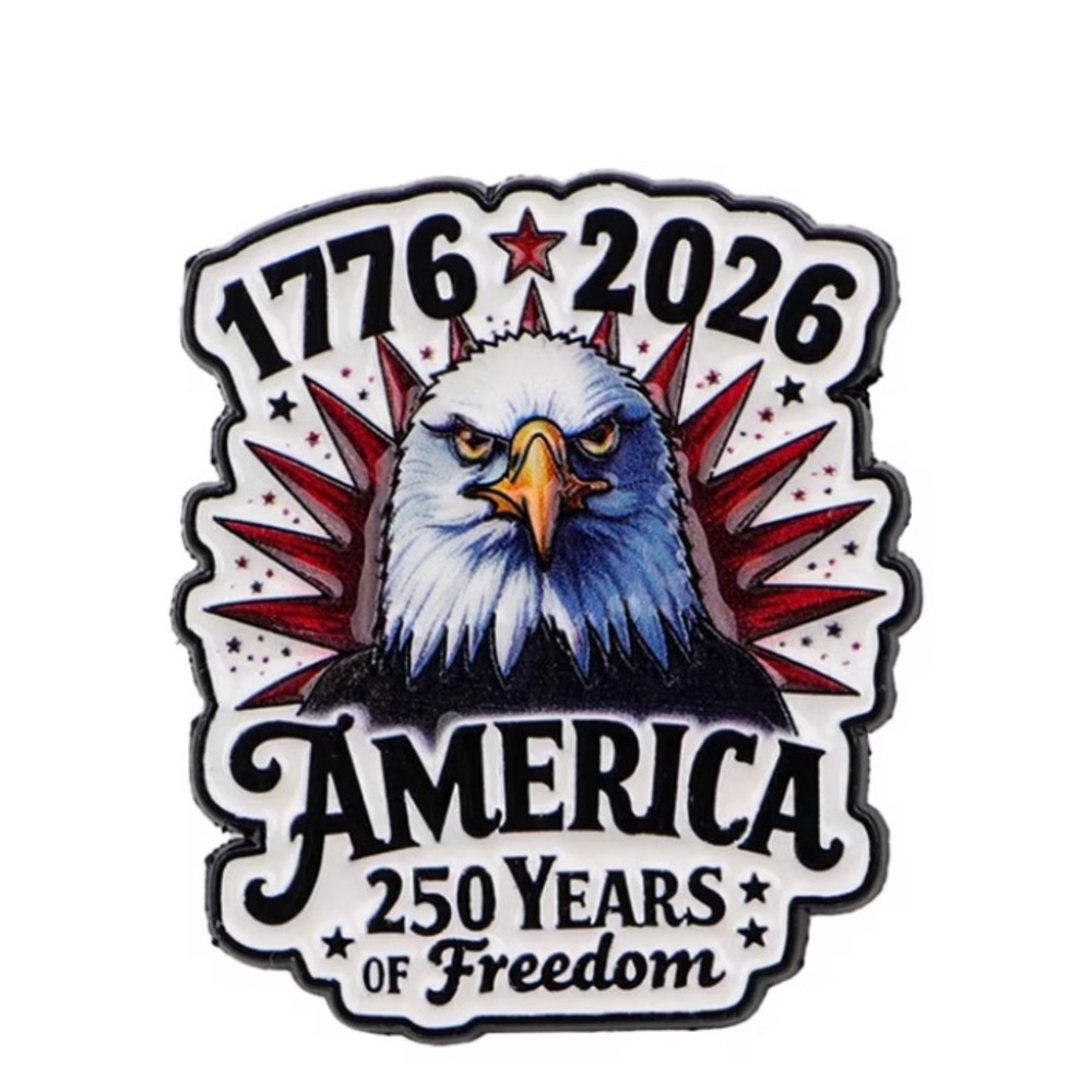 Patriotic Eagle Pin America 🇺🇸 250